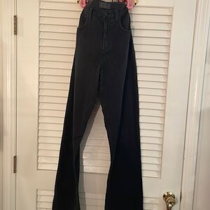 Versace Jeans Black Signature Jeans With Logo